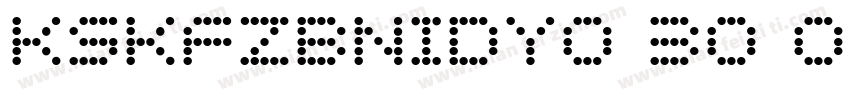 KSKFZBNIDY0 30 00字体转换